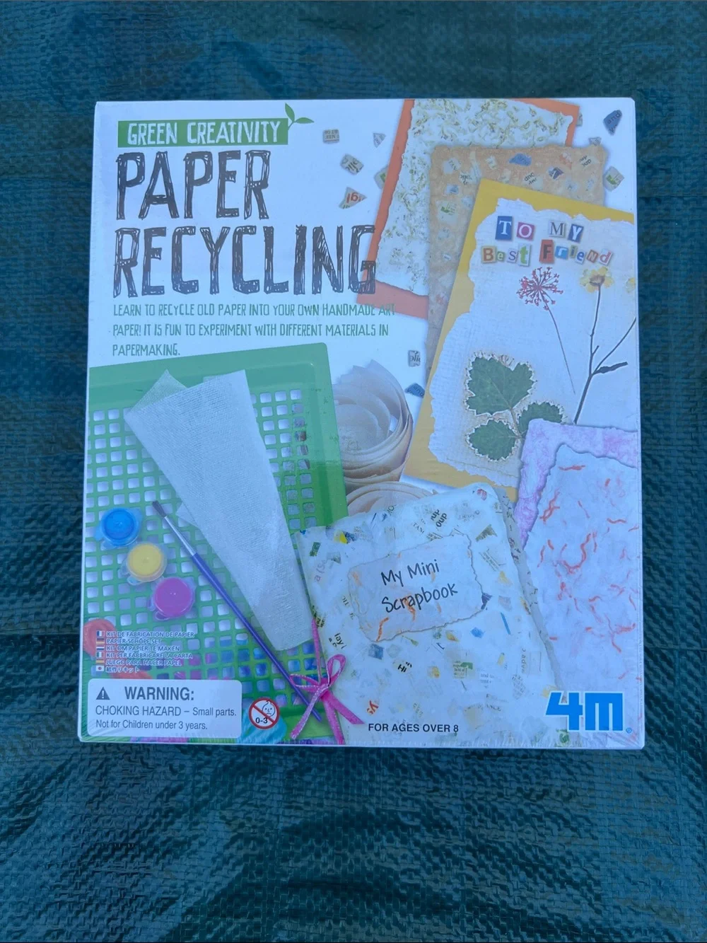 Paper Recycling Kit - Green Creative Papermaking Set